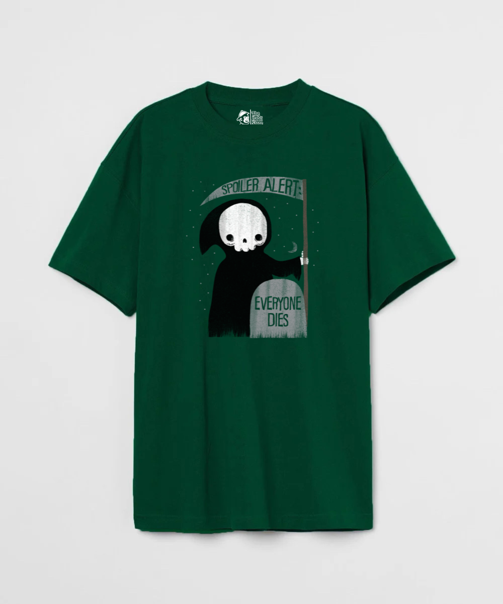 Spoiler Alert 240 GSM Unisex Oversized T-shirt