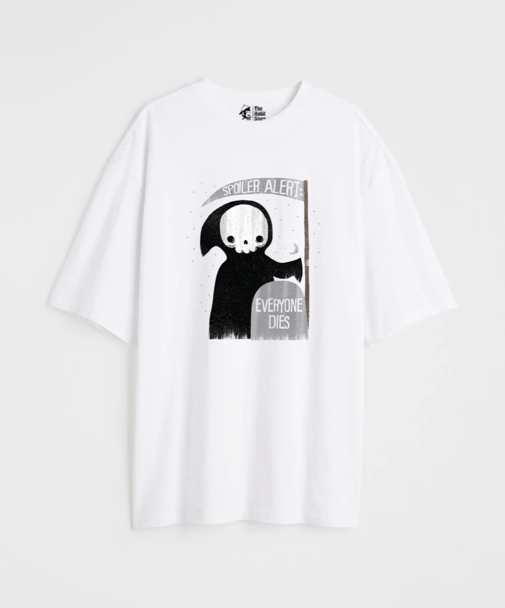 Spoiler Alert 240 GSM Unisex Oversized T-shirt