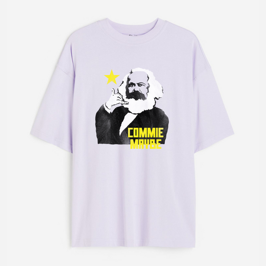But Here's My Number, So Commie Maybe Lightweight 180 GSM Unisex Oversized T-shirts