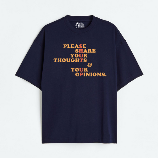 Shut Up Lightweight 180 GSM Unisex Oversized T-shirts