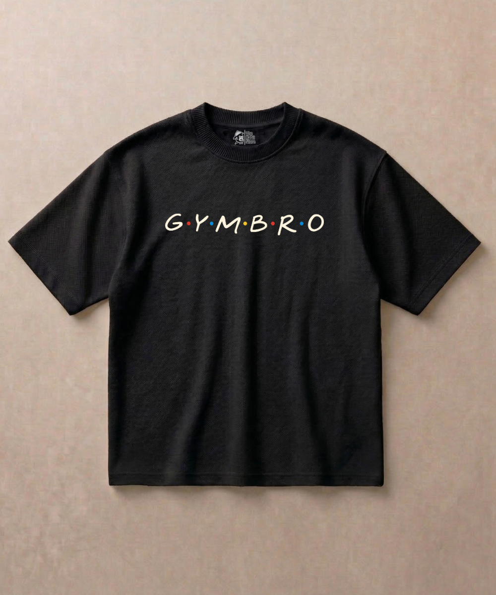 Gym Bro - Premium French Terry Oversized T-shirt