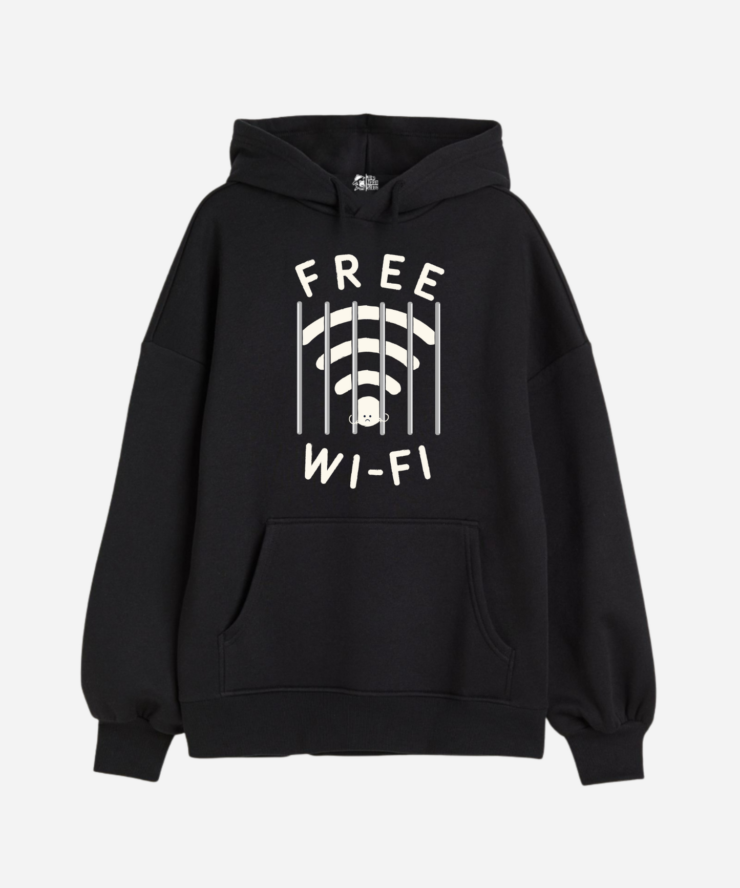 Free Wifi - Oversized Winter Dreams: Premium 400 GSM Hoodies