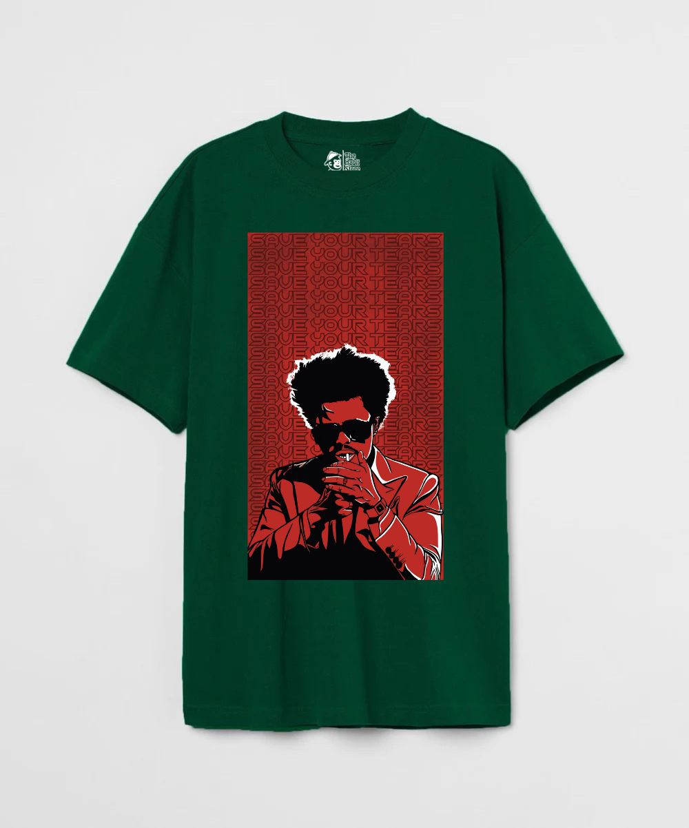 Save Your Tears 240 GSM Unisex Oversized T-shirt