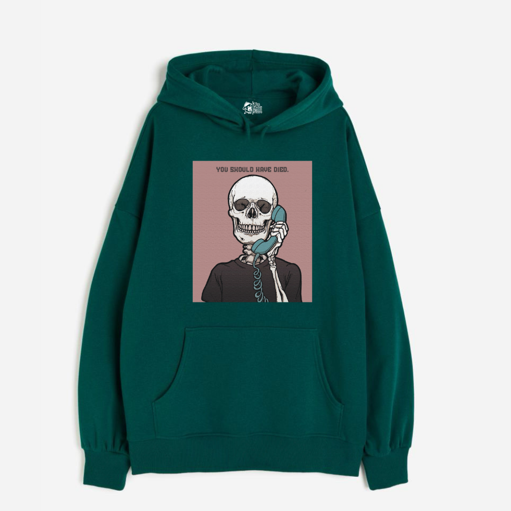 "You Should Have Died - Oversized Winter Dreams: Premium 400 GSM Hoodies"