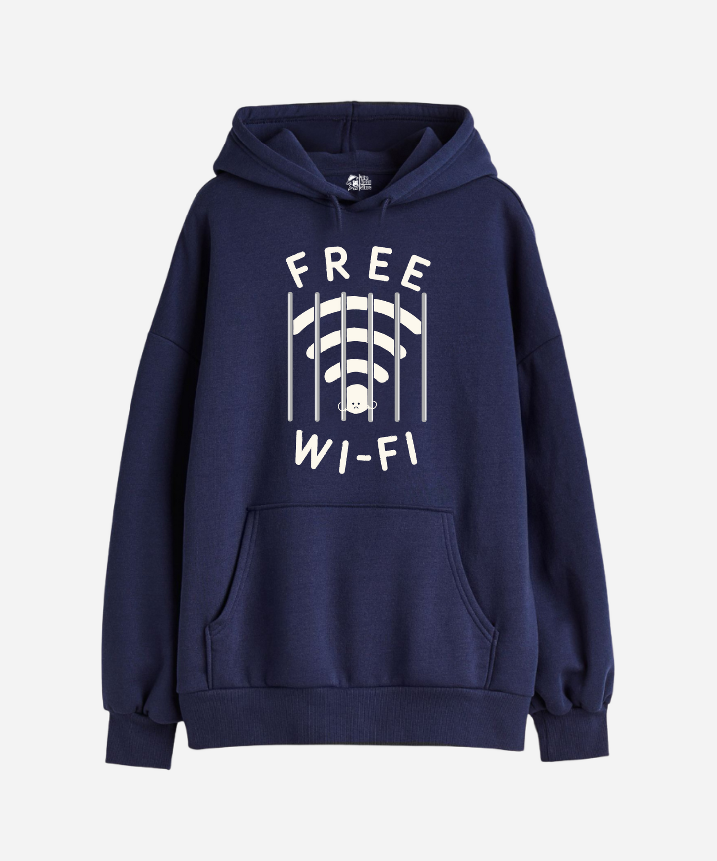 Free Wifi - Oversized Winter Dreams: Premium 400 GSM Hoodies