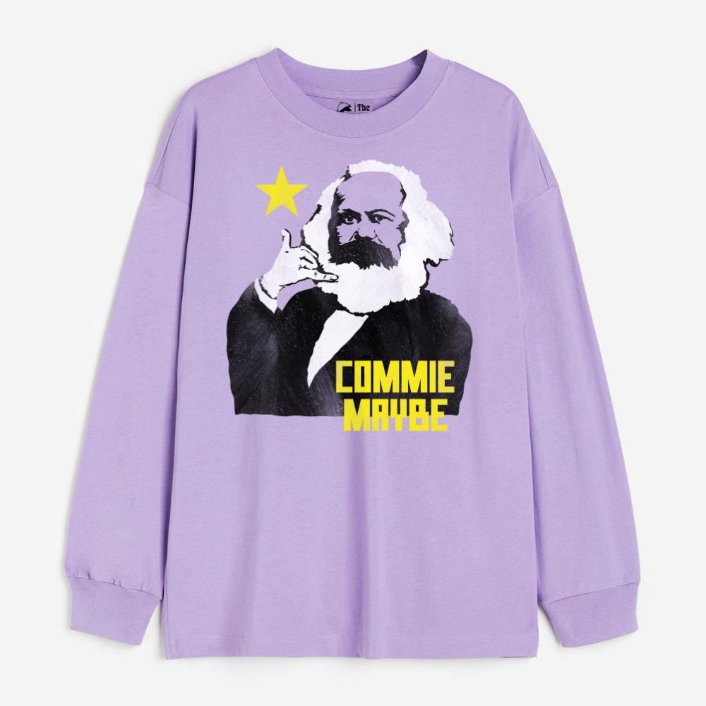 "But Here's My Number, So Commie Maybe - Cozy Delight: Winter Bliss Unisex Oversized Sweatshirt (400 GSM)"