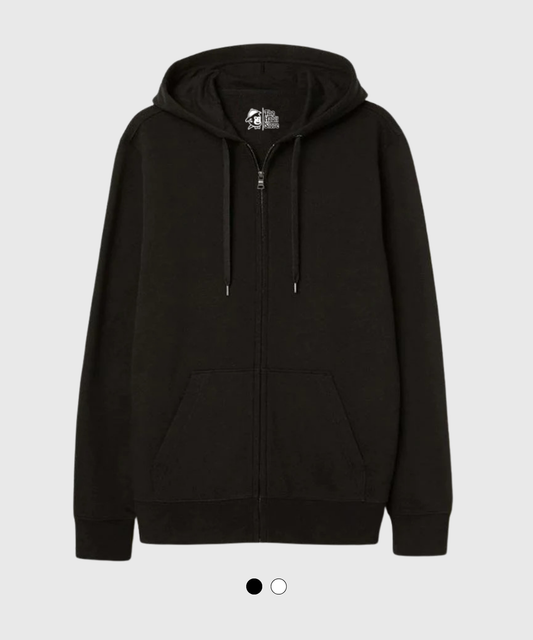 Cozy Haven: Unisex 400 GSM Fleece Wonderland Zipper Hoodie