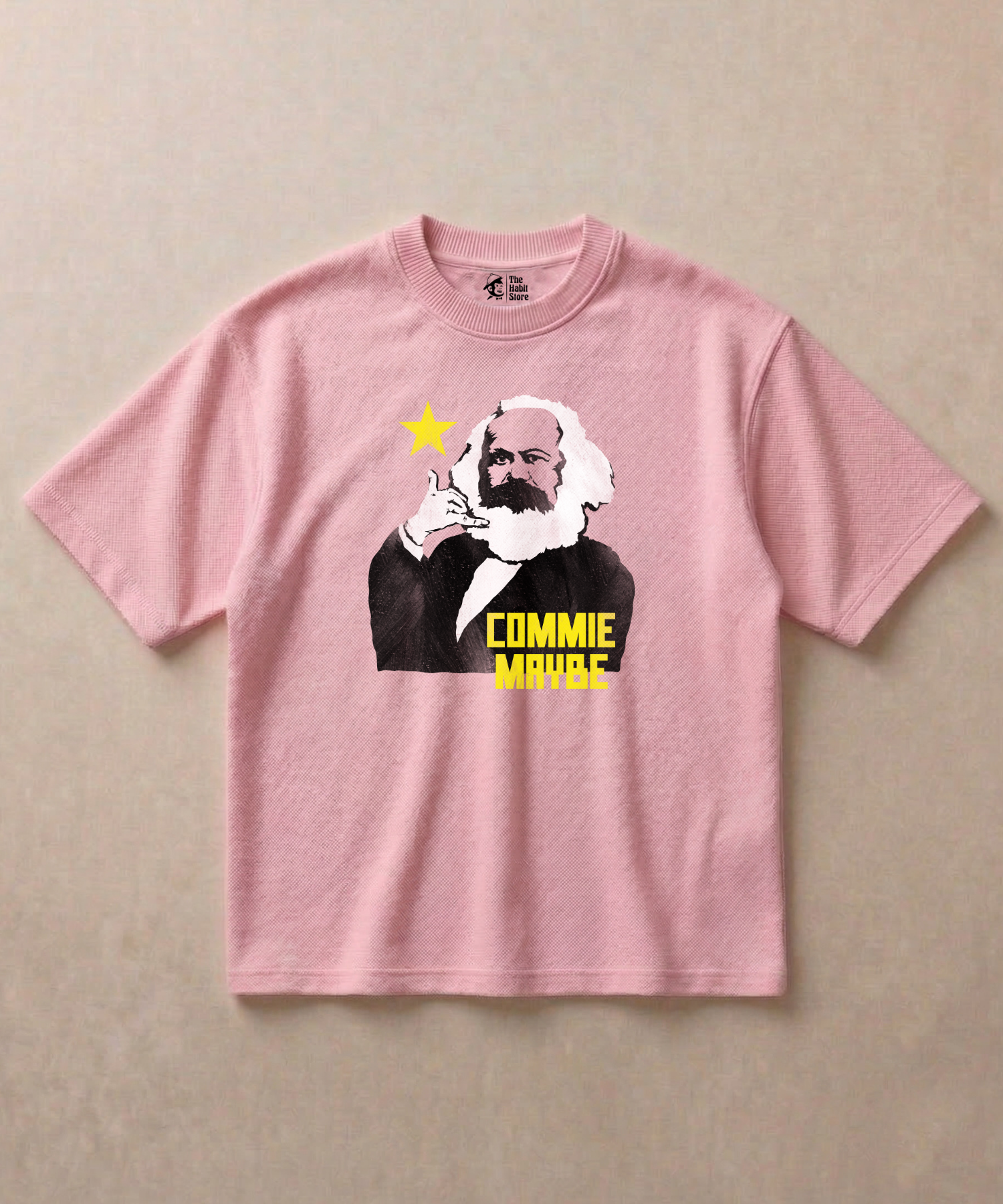 Commie Maybe - Premium French Terry Oversized T-shirt