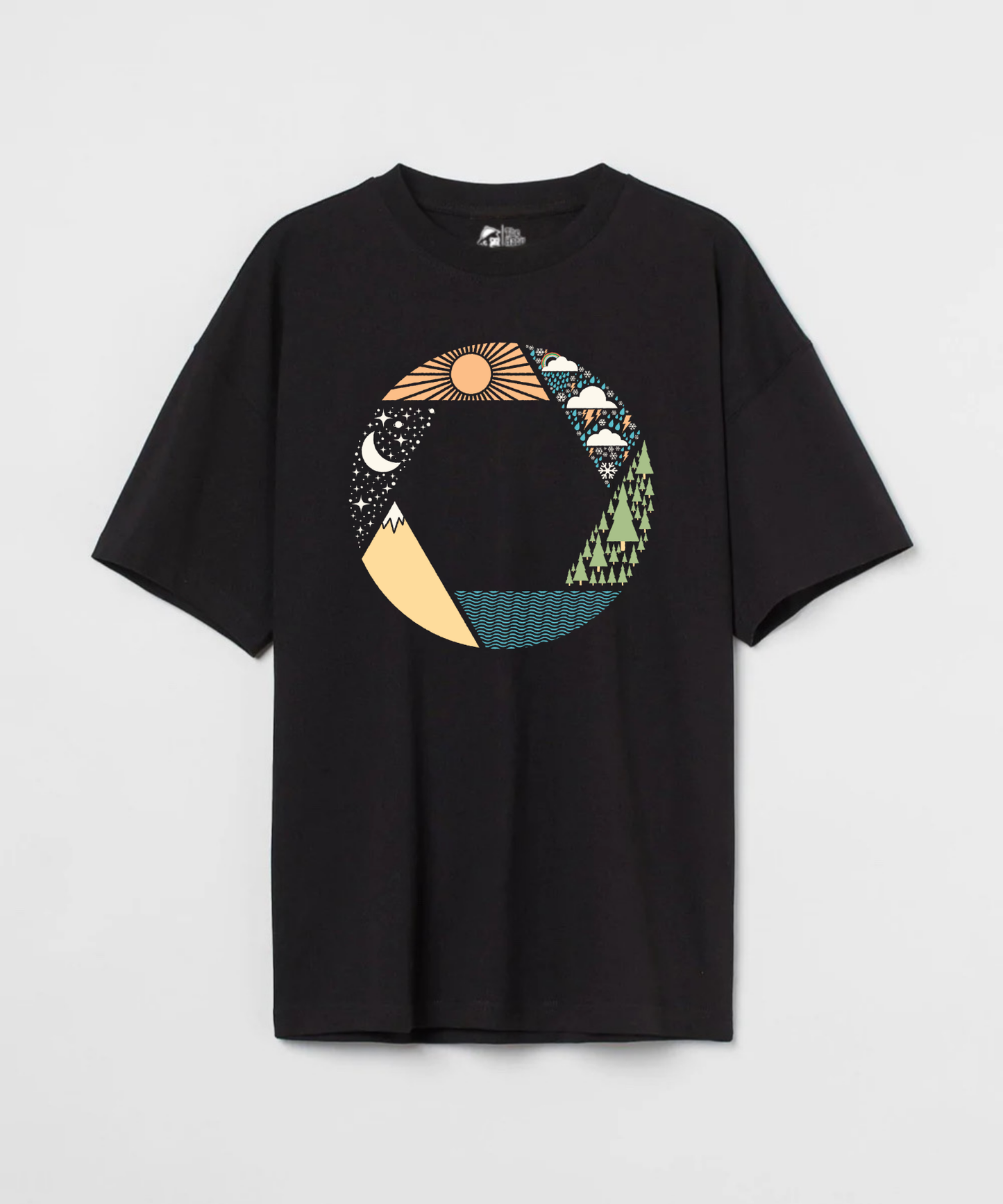 Capture Nature 240 GSM Unisex Oversized T-shirt