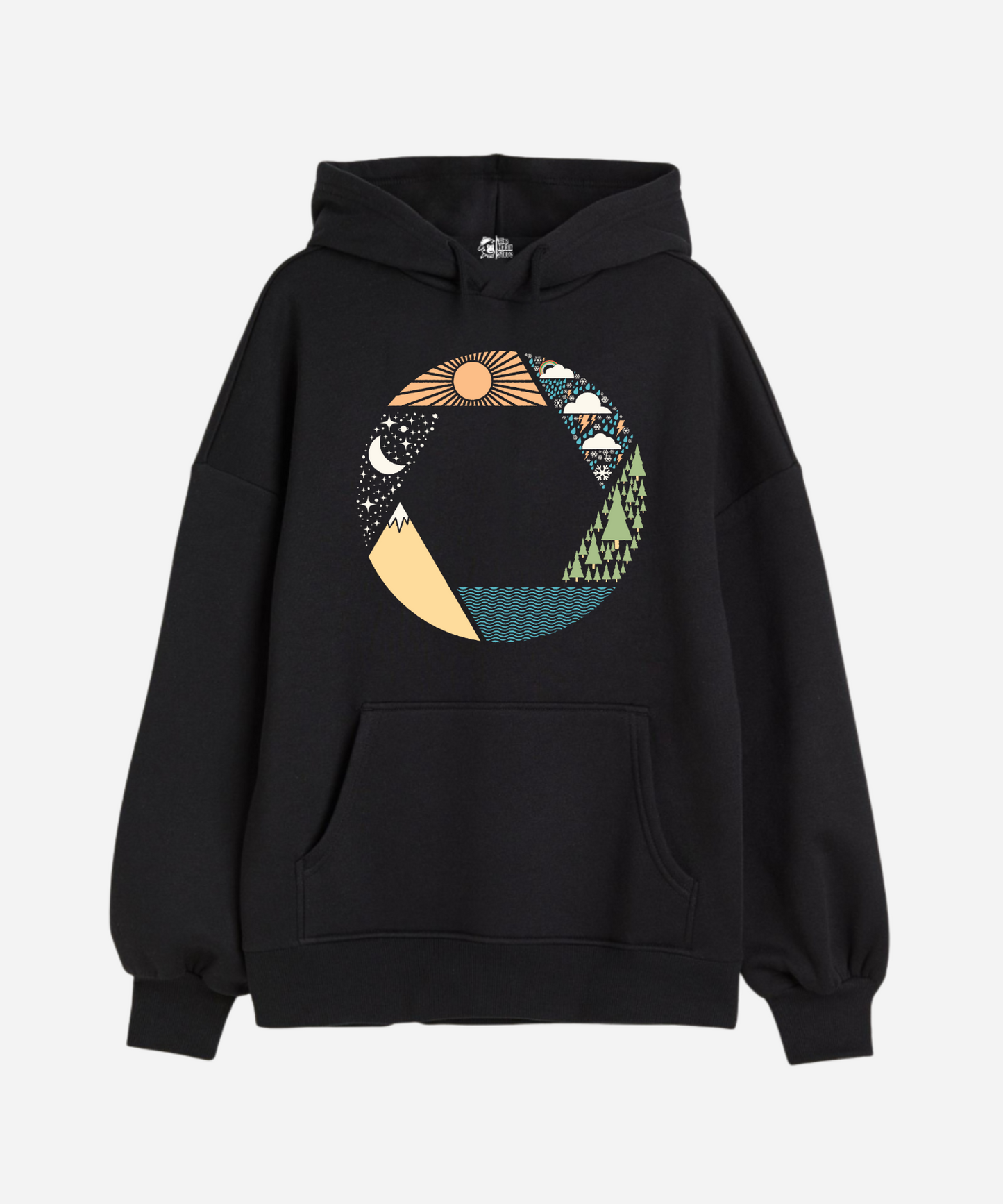 Capture Nature - Oversized Winter Dreams: Premium 400 GSM Hoodies