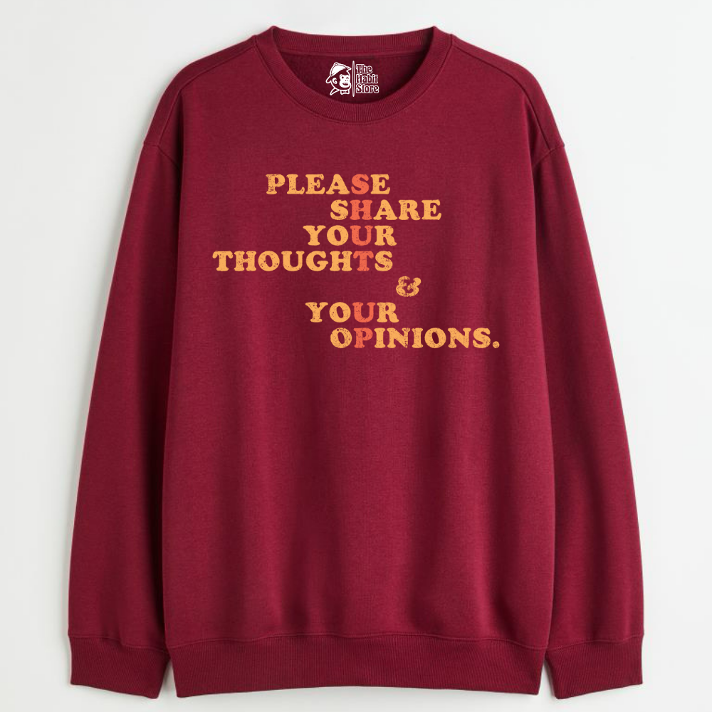 Shut Up - Cozy Delight: Winter Bliss Unisex Oversized Sweatshirt (400 GSM)