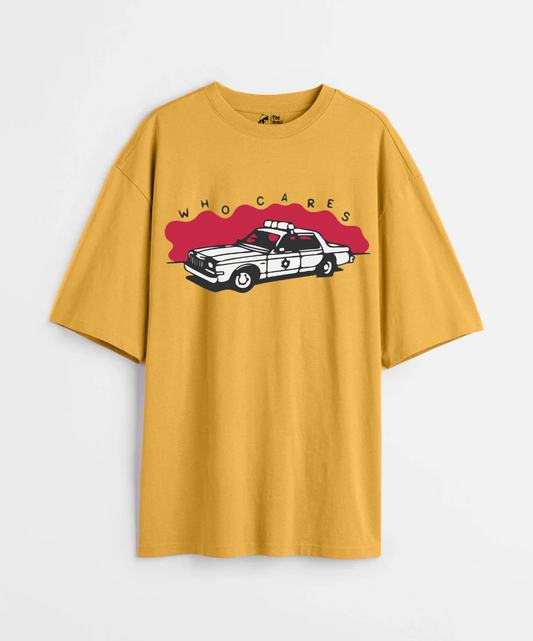 Who Cares 240 GSM Unisex Oversized T-shirt