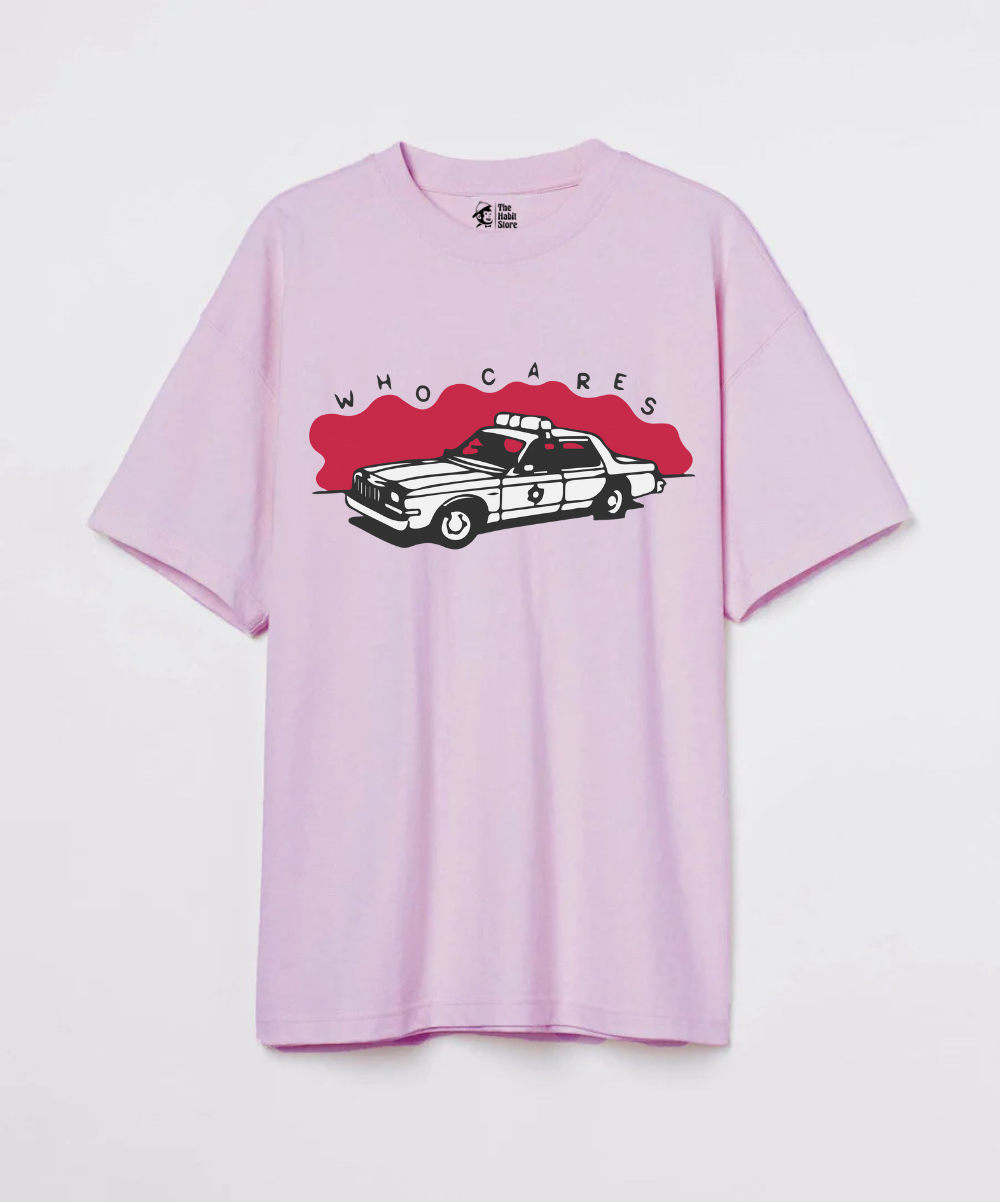 Who Cares 240 GSM Unisex Oversized T-shirt