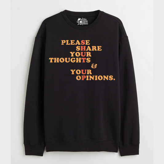 Shut Up - Cozy Delight: Winter Bliss Unisex Oversized Sweatshirt (400 GSM)