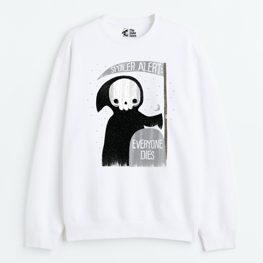 Spoiler Alert - Cozy Delight: Winter Bliss Unisex Oversized Sweatshirt (400 GSM)