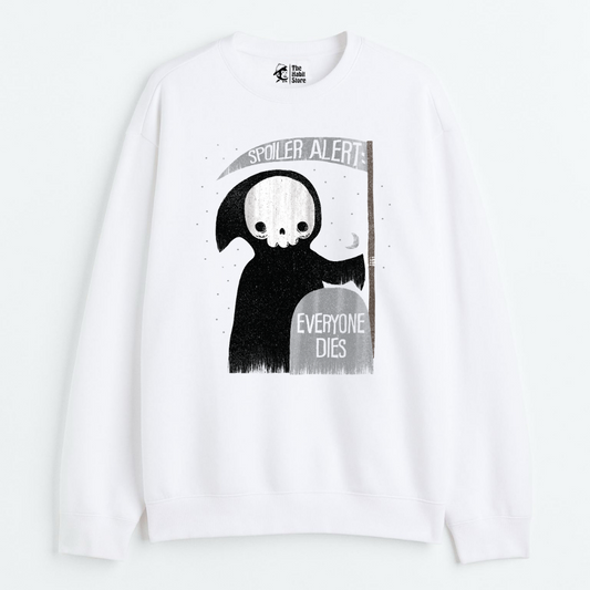 Spoiler Alert - Cozy Delight: Winter Bliss Unisex Oversized Sweatshirt (400 GSM)