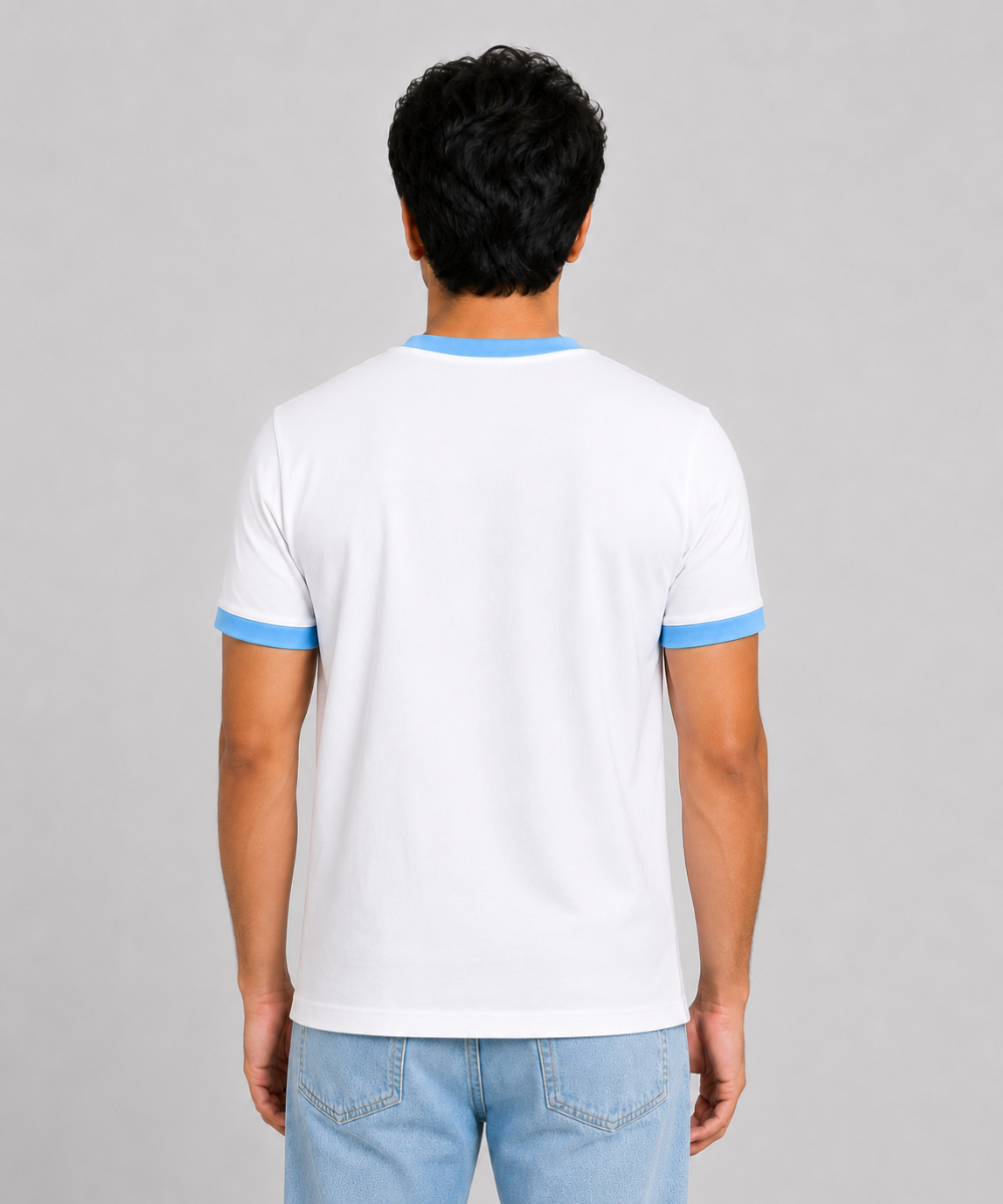 White Ringer T-Shirt