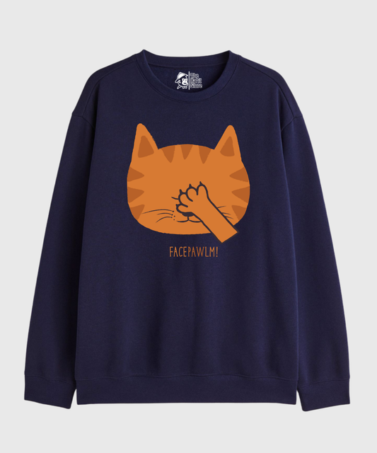 Facepawlm - Cozy Delight: Winter Bliss Unisex Oversized Sweatshirt (400 GSM)