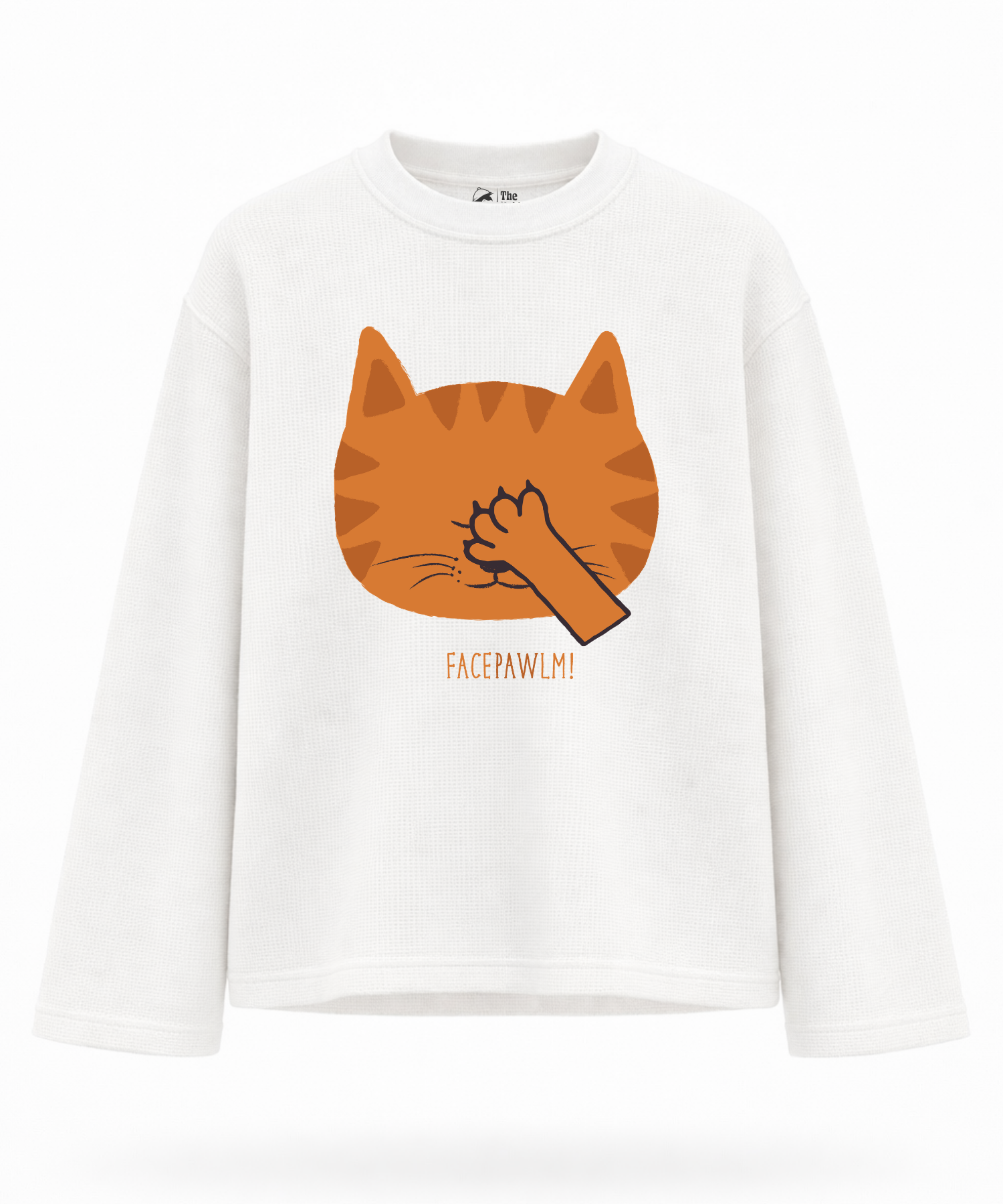 Facepawlm - Waffle Knit Oversized Full Sleeve