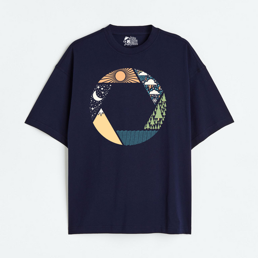 Capture Nature Lightweight 180 GSM Unisex Oversized T-shirt