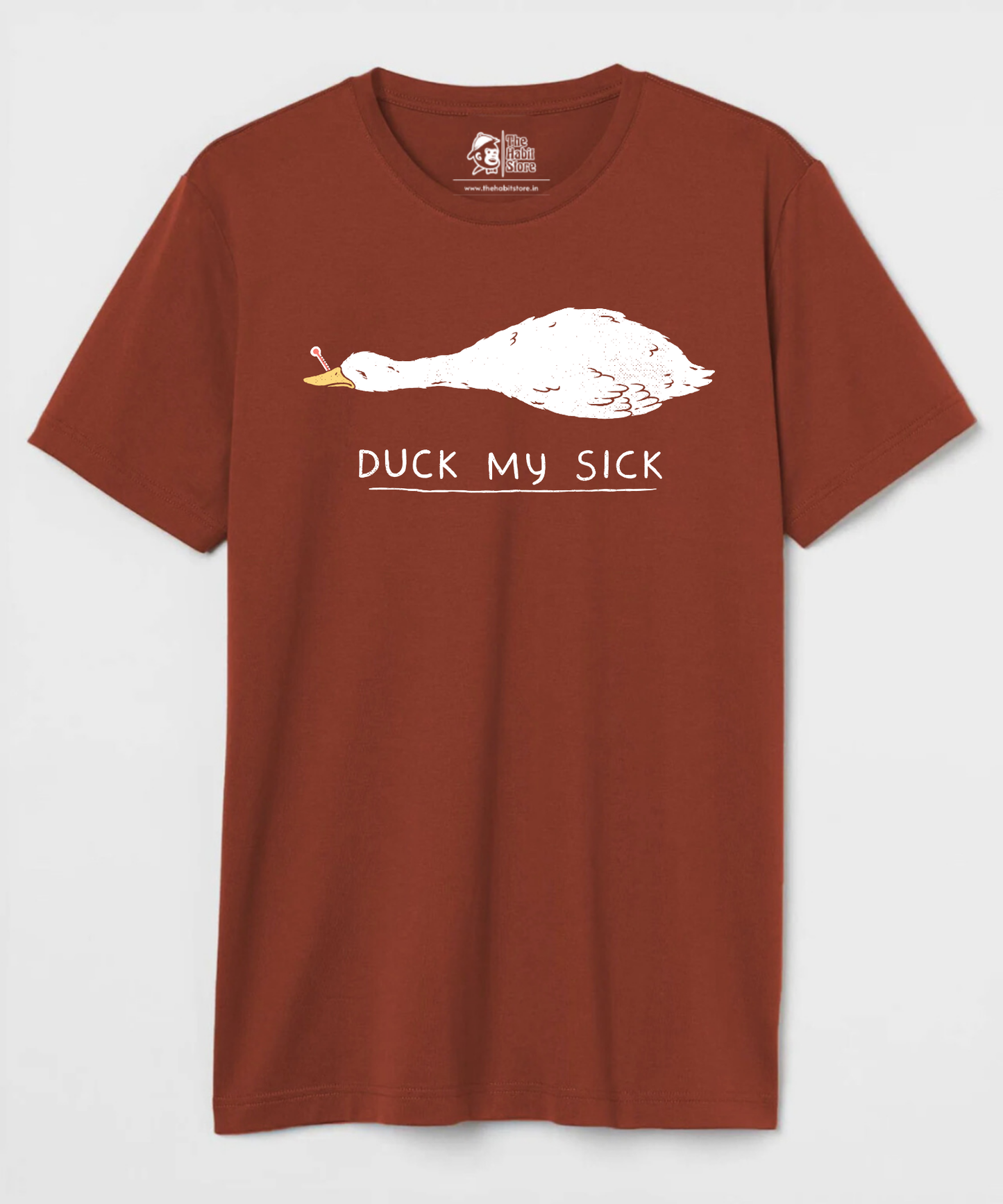 Duck My Sick Unisex Round Neck Half Sleeve T-shirt