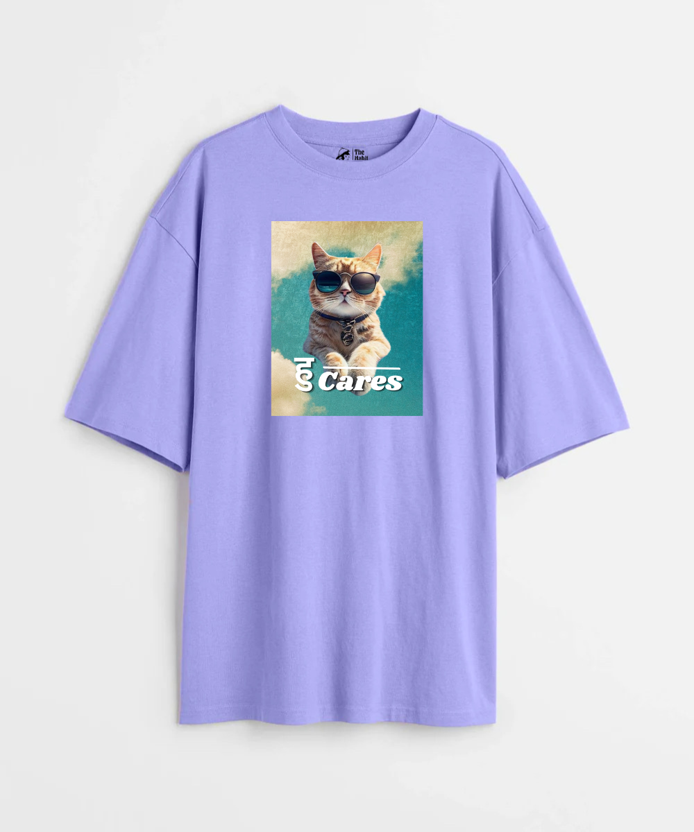 Hu Cares - Premium Oversized T-Shirt - COS