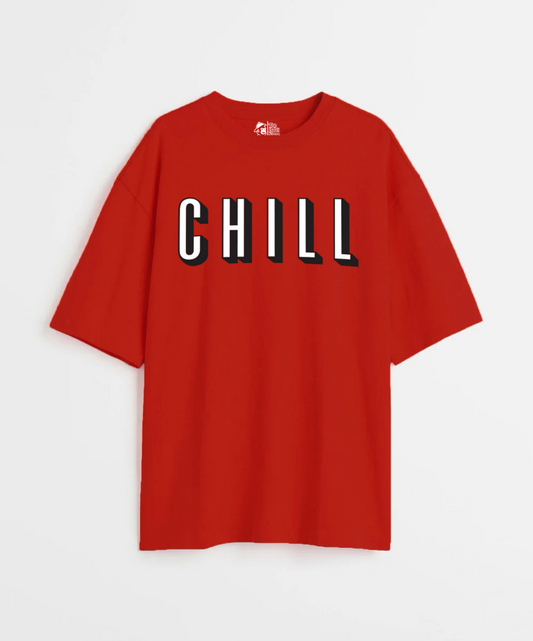 Chill 240 GSM Unisex Oversized T-shirt