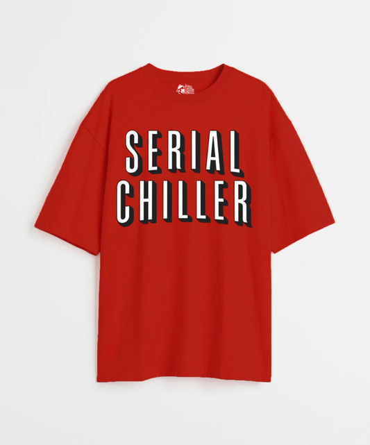 Serial Chiller 240 GSM Unisex Oversized T-shirt