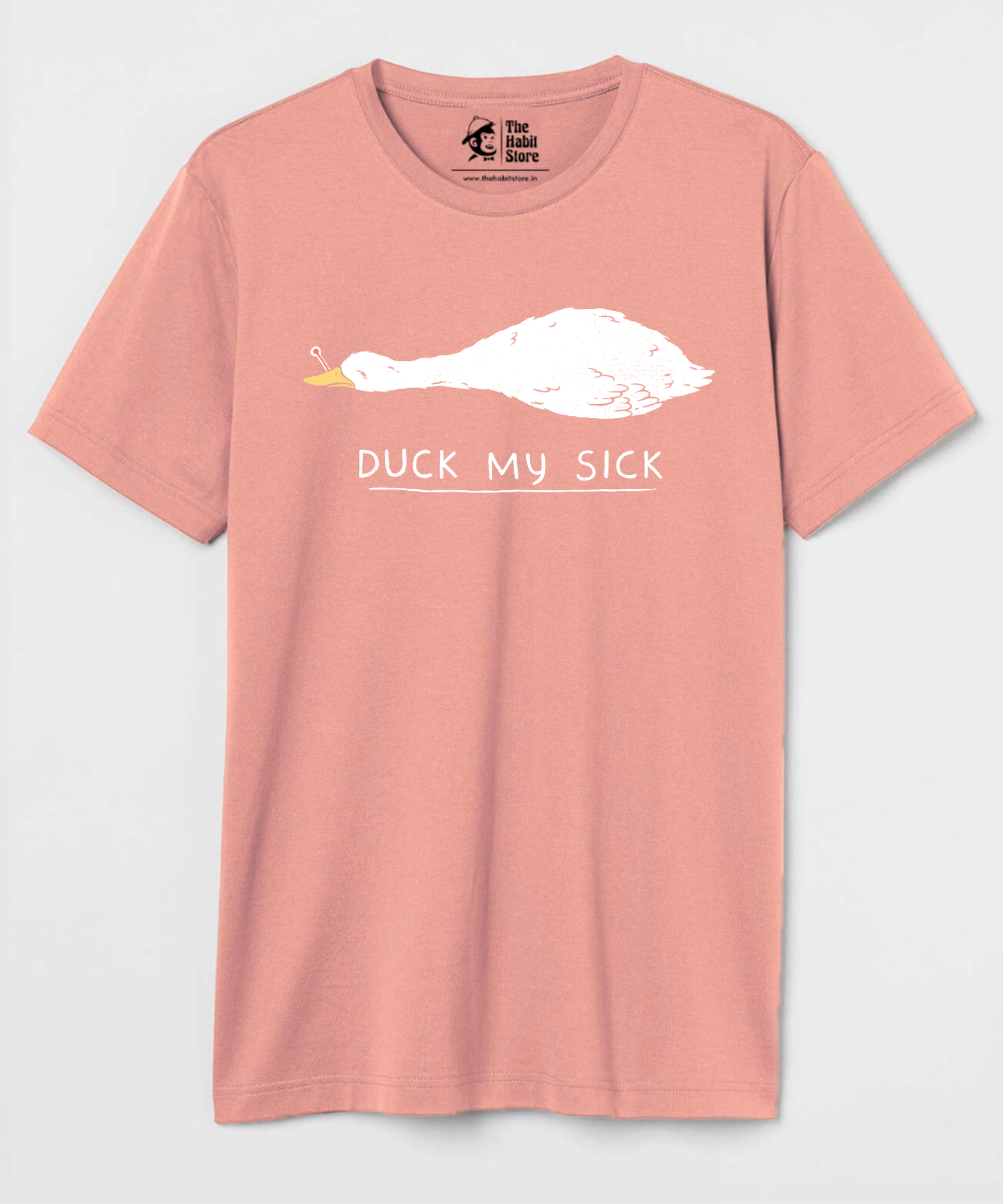 Duck My Sick Unisex Round Neck Half Sleeve T-shirt