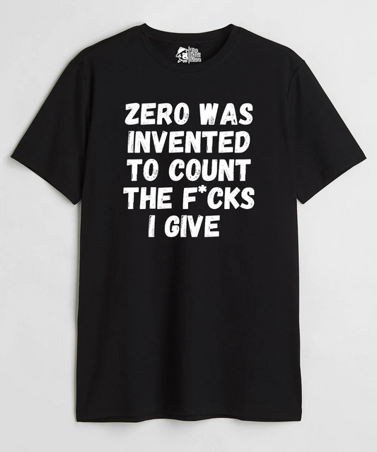 This is What Zero Was Invented For Unisex Round Neck Half Sleeve T-shirt