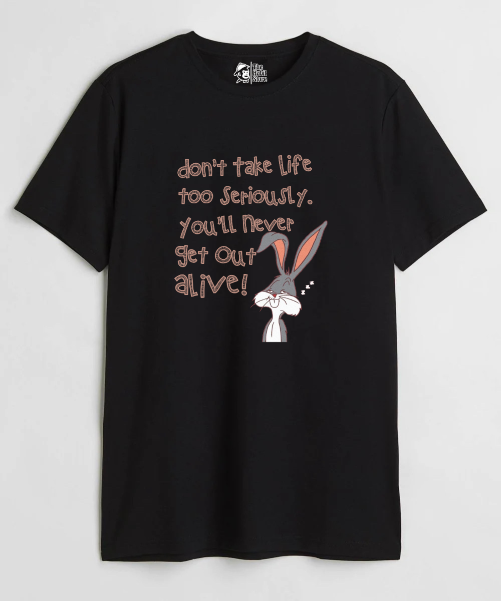 Don't take life seriously - Regular Fit T-Shirt - COS