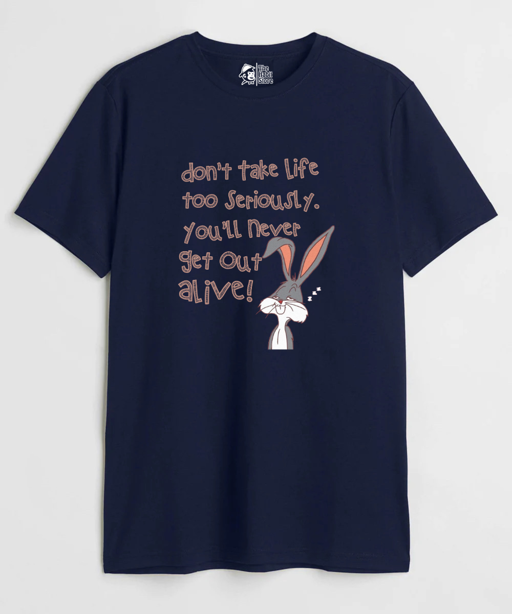 Don't take life seriously - Regular Fit T-Shirt - COS
