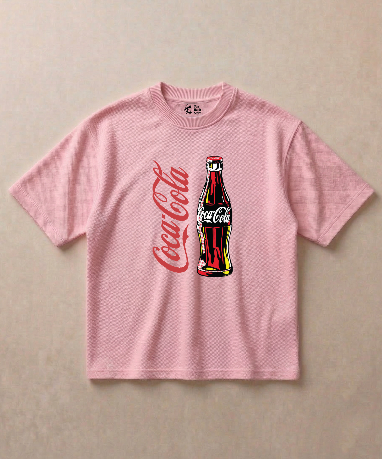 CocaCola - Premium French Terry Oversized T-shirt