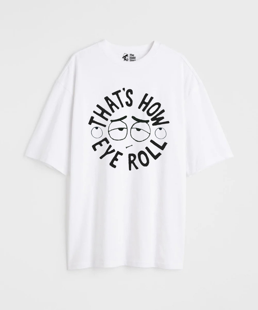 That's How I Roll 240 GSM Unisex Oversized T-shirt