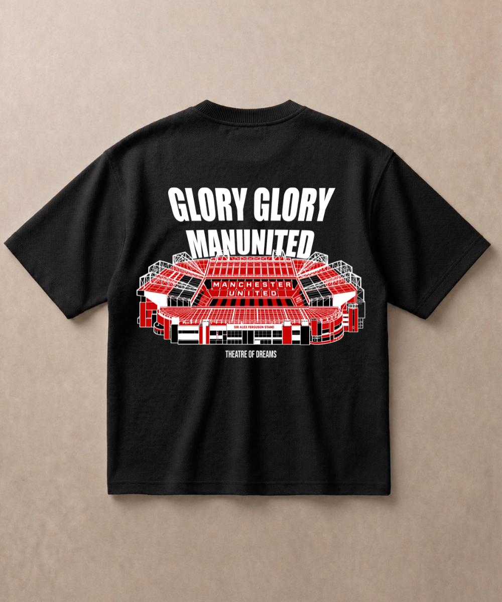 Manchester United — Theatre of Dreams | Premium Football Oversized T-shirt