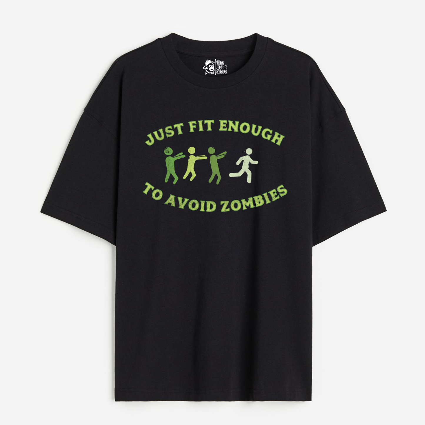 Optimal Fitness Lightweight 180 GSM Unisex Oversized T-shirt
