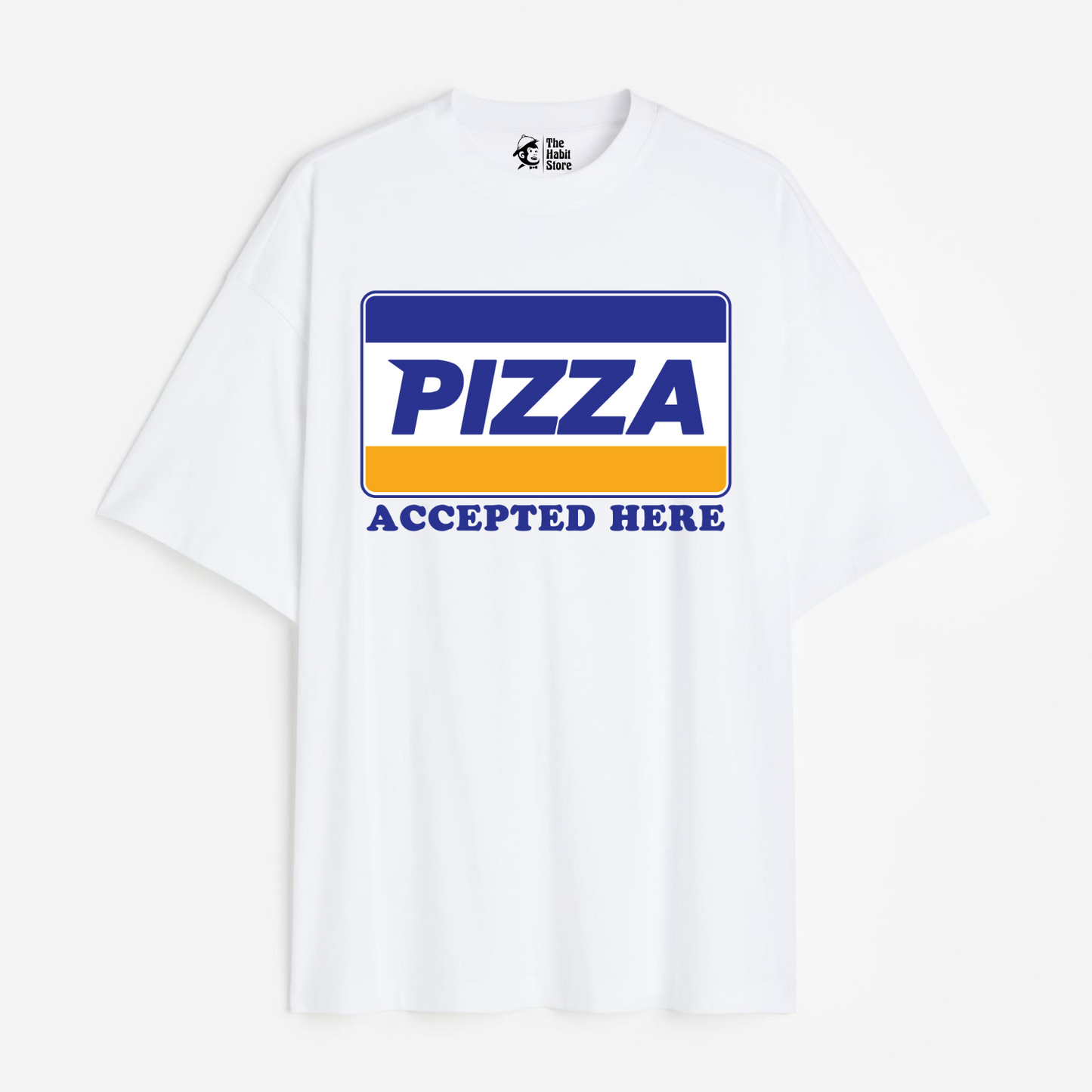 Payment By 🍕 Lightweight 180 GSM Unisex Oversized T-shirt
