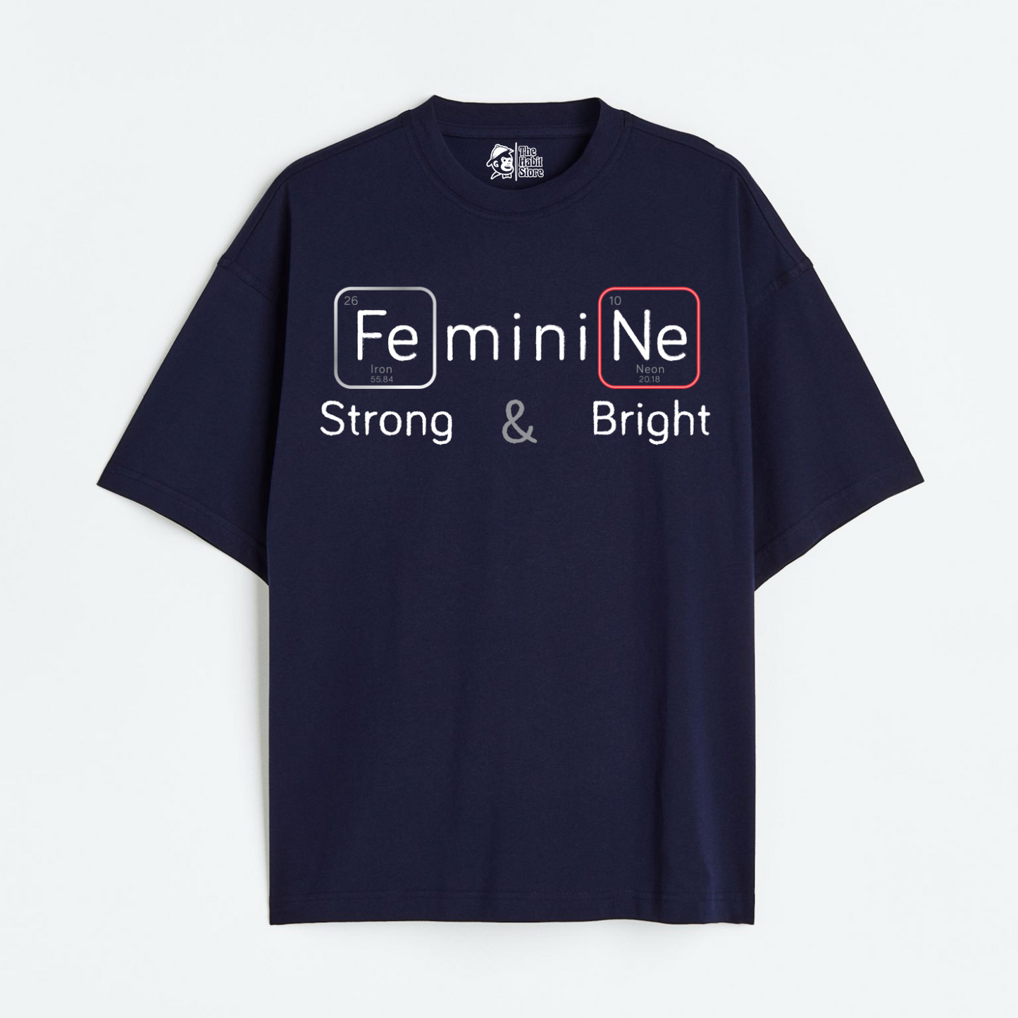 Strong & Bright 💪 & 🌞 Lightweight 180 GSM Unisex Oversized T-shirt