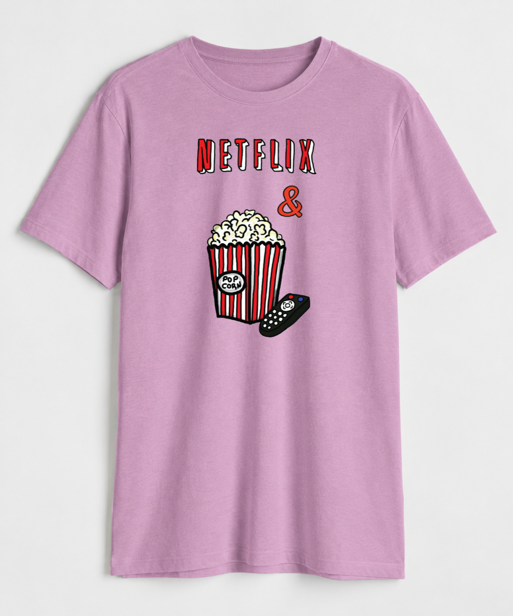 Netflix & Popcorn - Regular Fit T-Shirt - COS