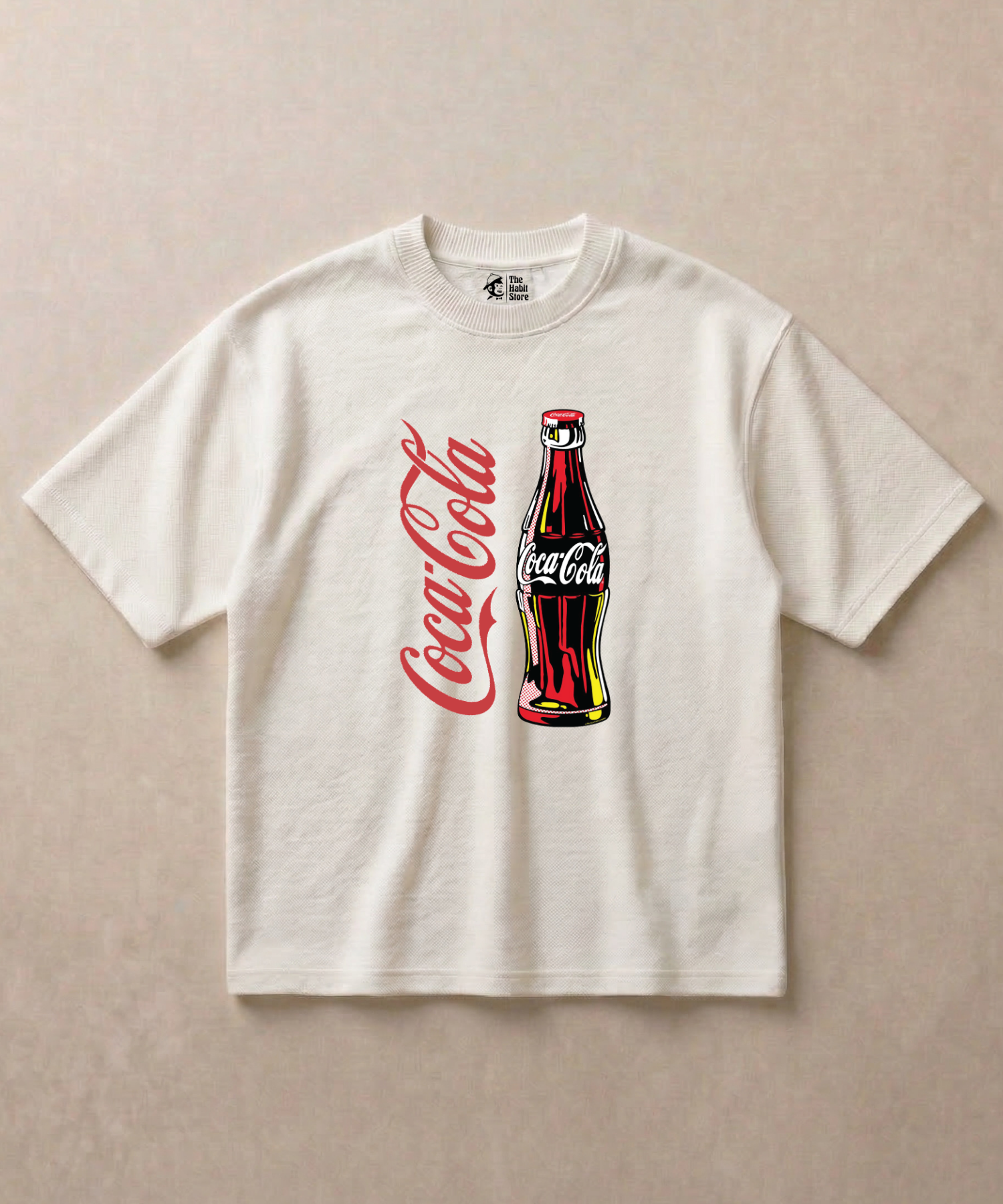 CocaCola - Premium French Terry Oversized T-shirt