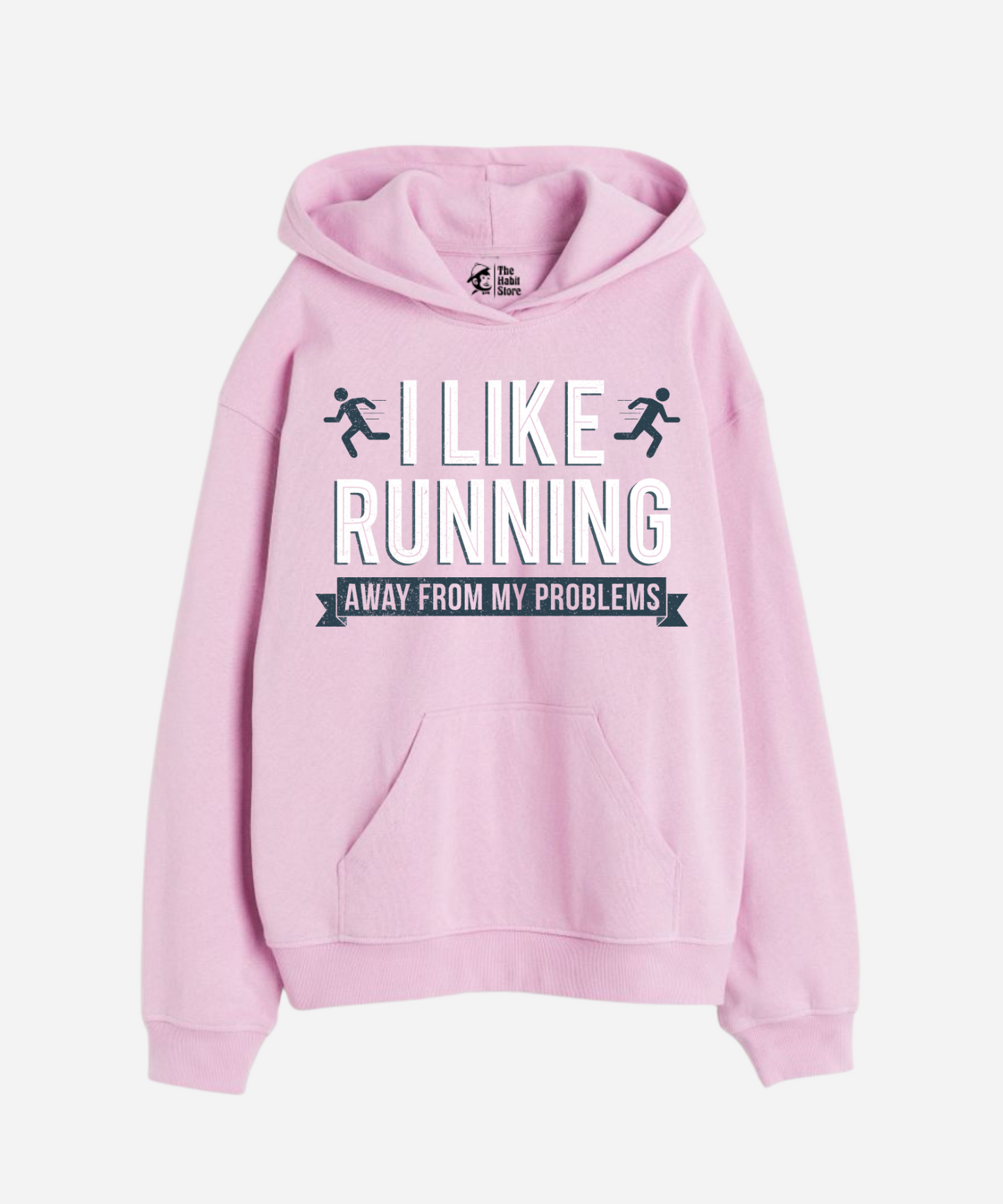 Running Away - Oversized Winter Dreams: Premium 400 GSM Hoodies