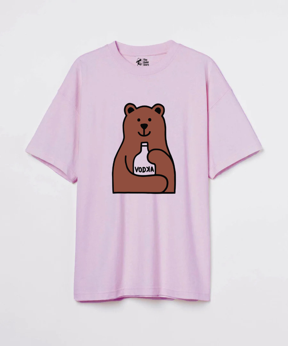 Vodka 240 GSM Unisex Oversized T-shirt