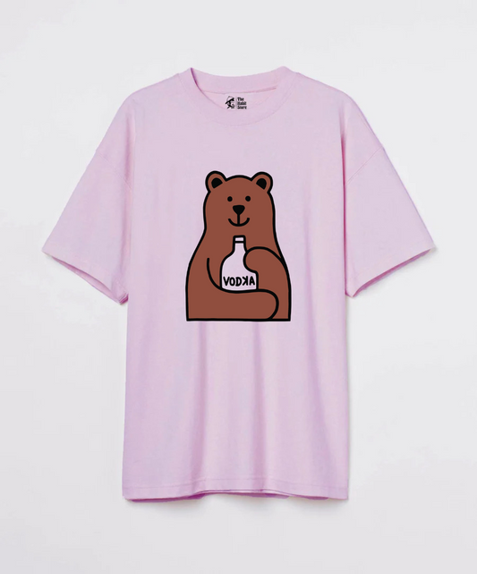 Vodka 240 GSM Unisex Oversized T-shirt