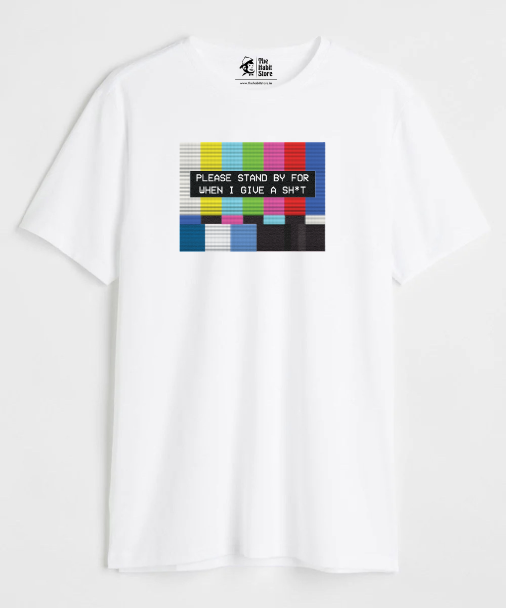 Please Standby For When I give a shit - Regular Fit T-Shirt - COS