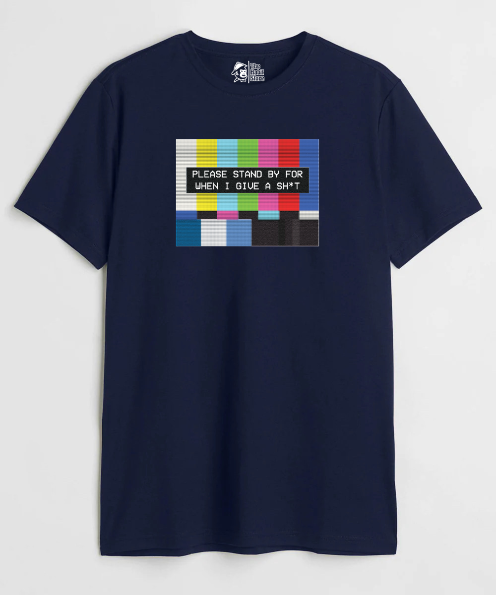 Please Standby For When I give a shit - Regular Fit T-Shirt - COS