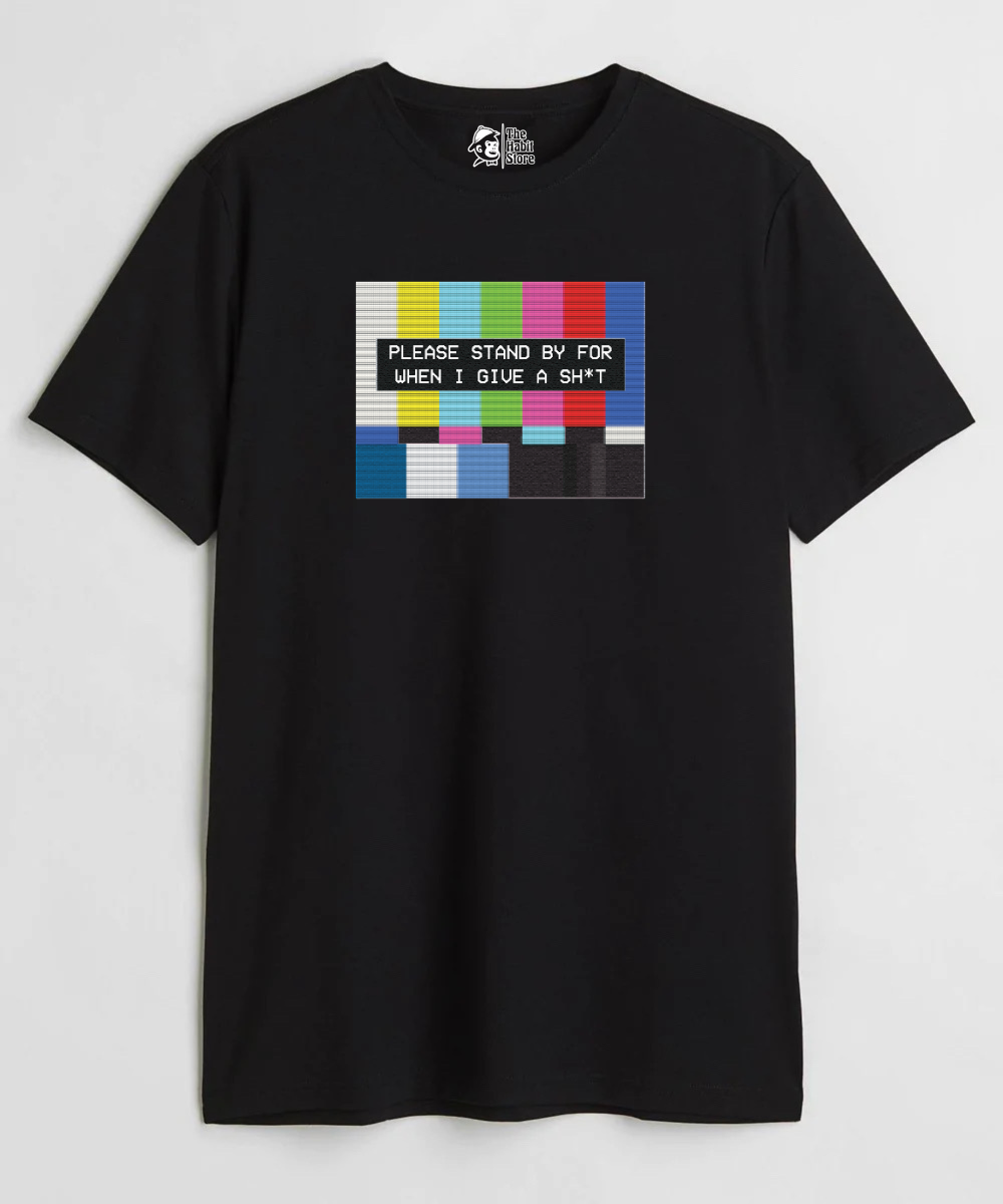 Please Standby For When I give a shit - Regular Fit T-Shirt - COS