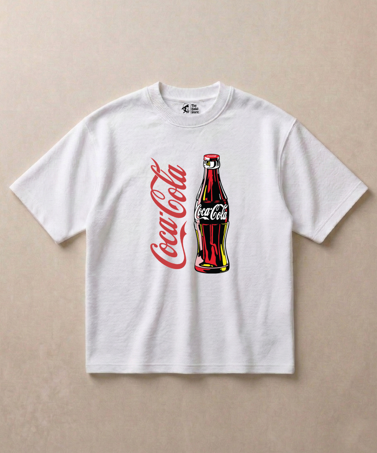 CocaCola - Premium French Terry Oversized T-shirt