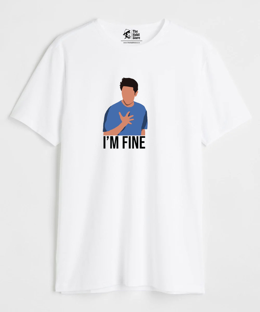 I'm Fine - Regular Fit T-Shirt - COS