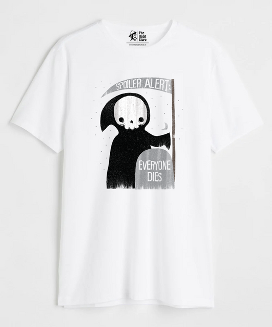 Spoiler Alert Unisex Round Neck Half Sleeve T-shirt