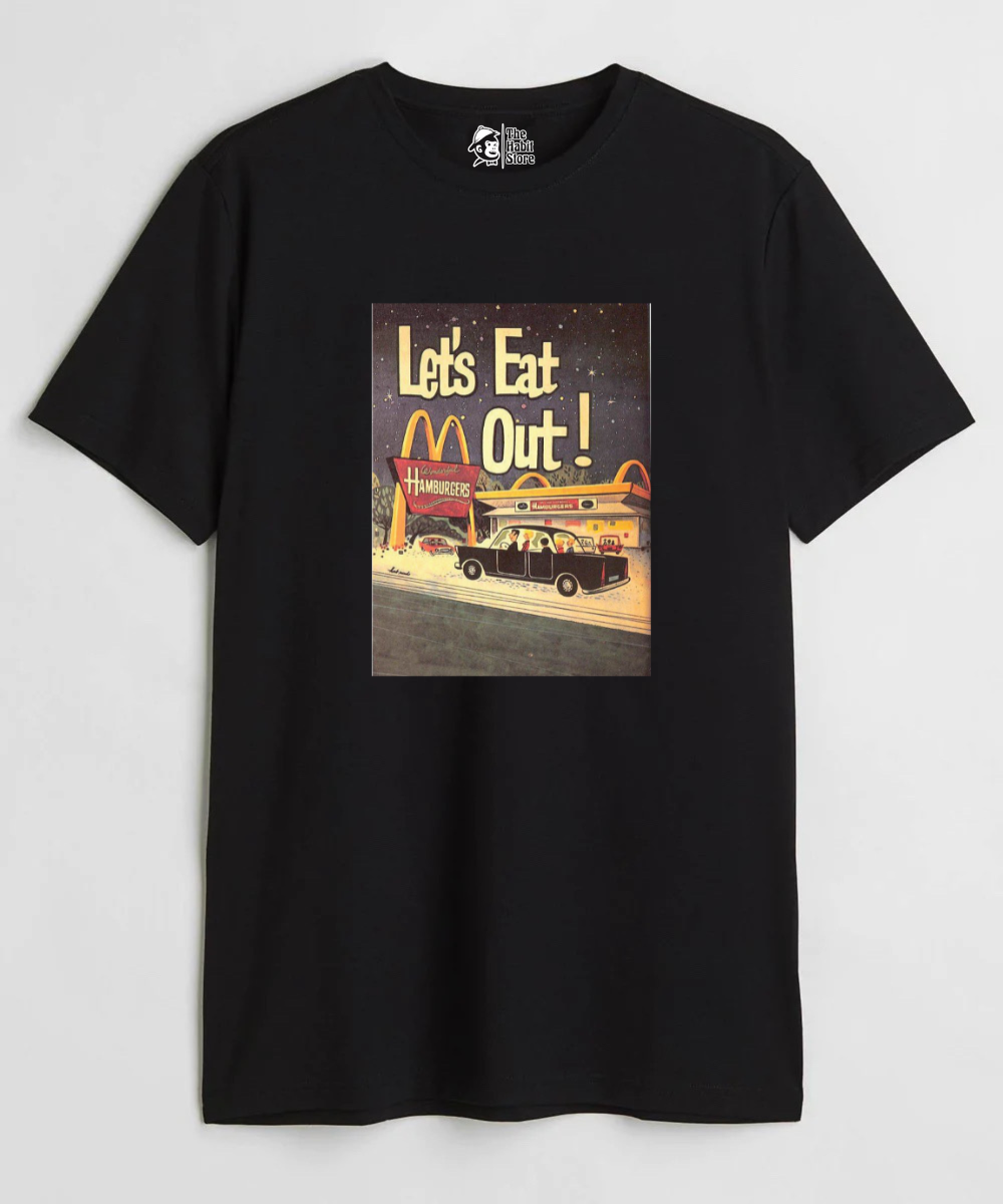 Lets Eat Out - Regular Fit T-Shirt - COS